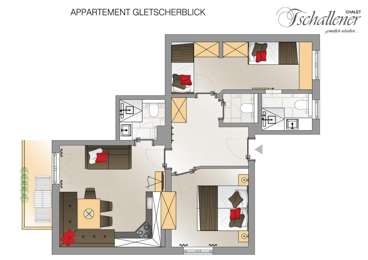 Apartment Tschallener Ried im Oberinntal